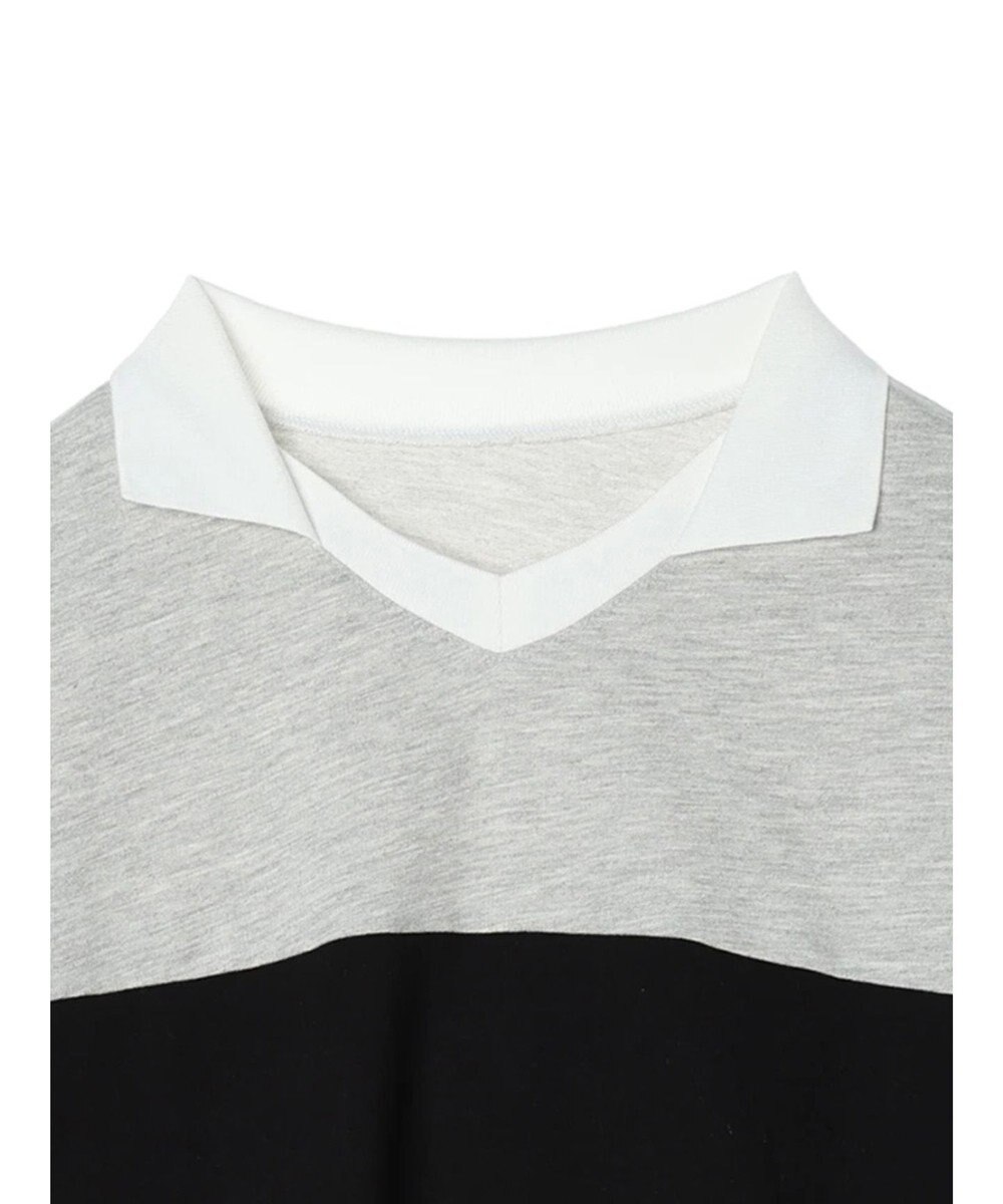 Green Parks ＥＧＯＩＳＴ　ロゴ刺しゅうラガーシャツ 