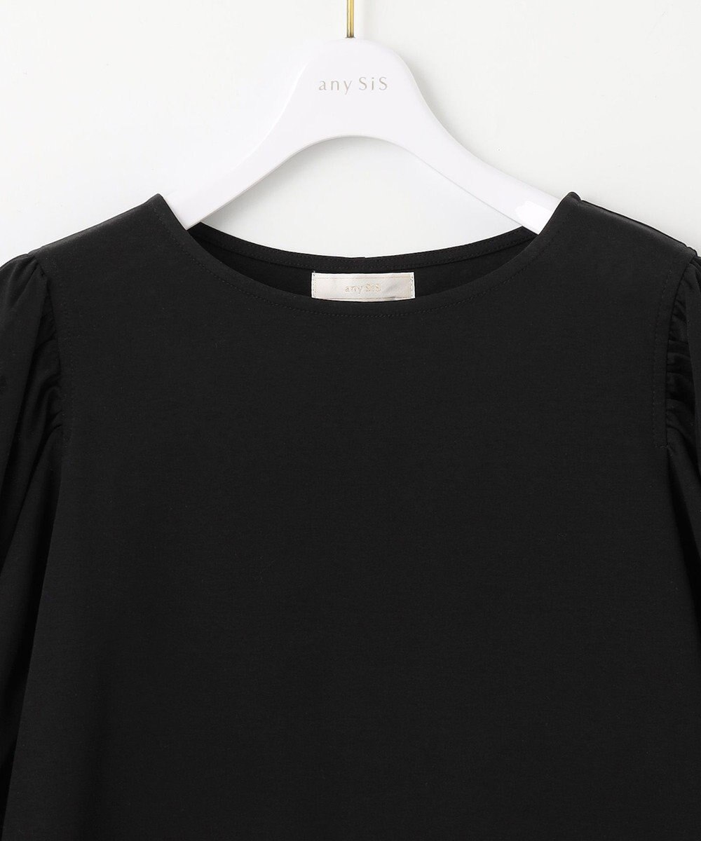 ANY SIS 【接触冷感】美人 ボリュームスリーブ カットソー 