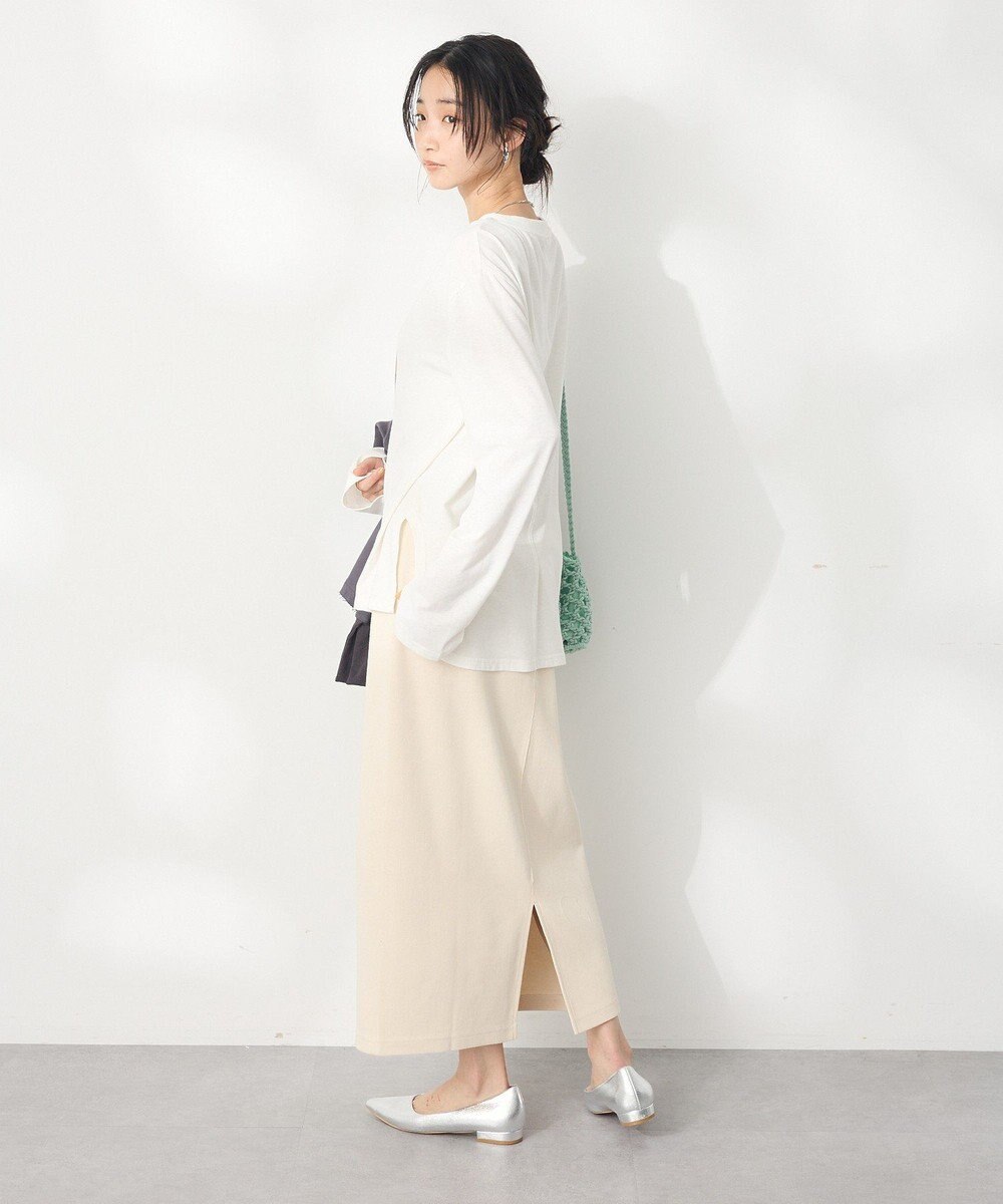 CRAFT STANDARD BOUTIQUE ラメ天竺フォトプリントロンTEE 