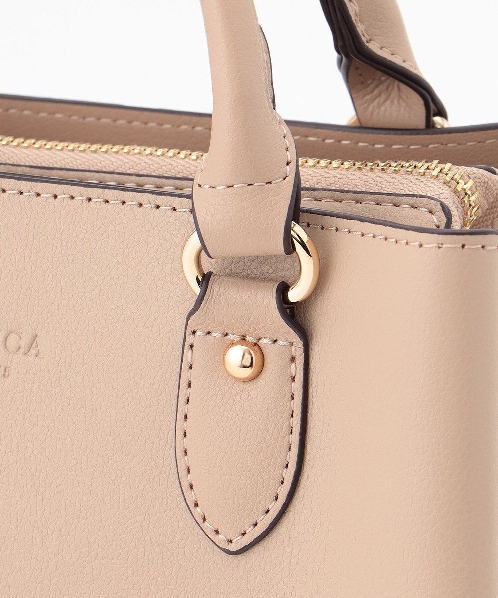 LA BAGAGERIE 【MONICA】スクエア2WAYハンドバッグ 