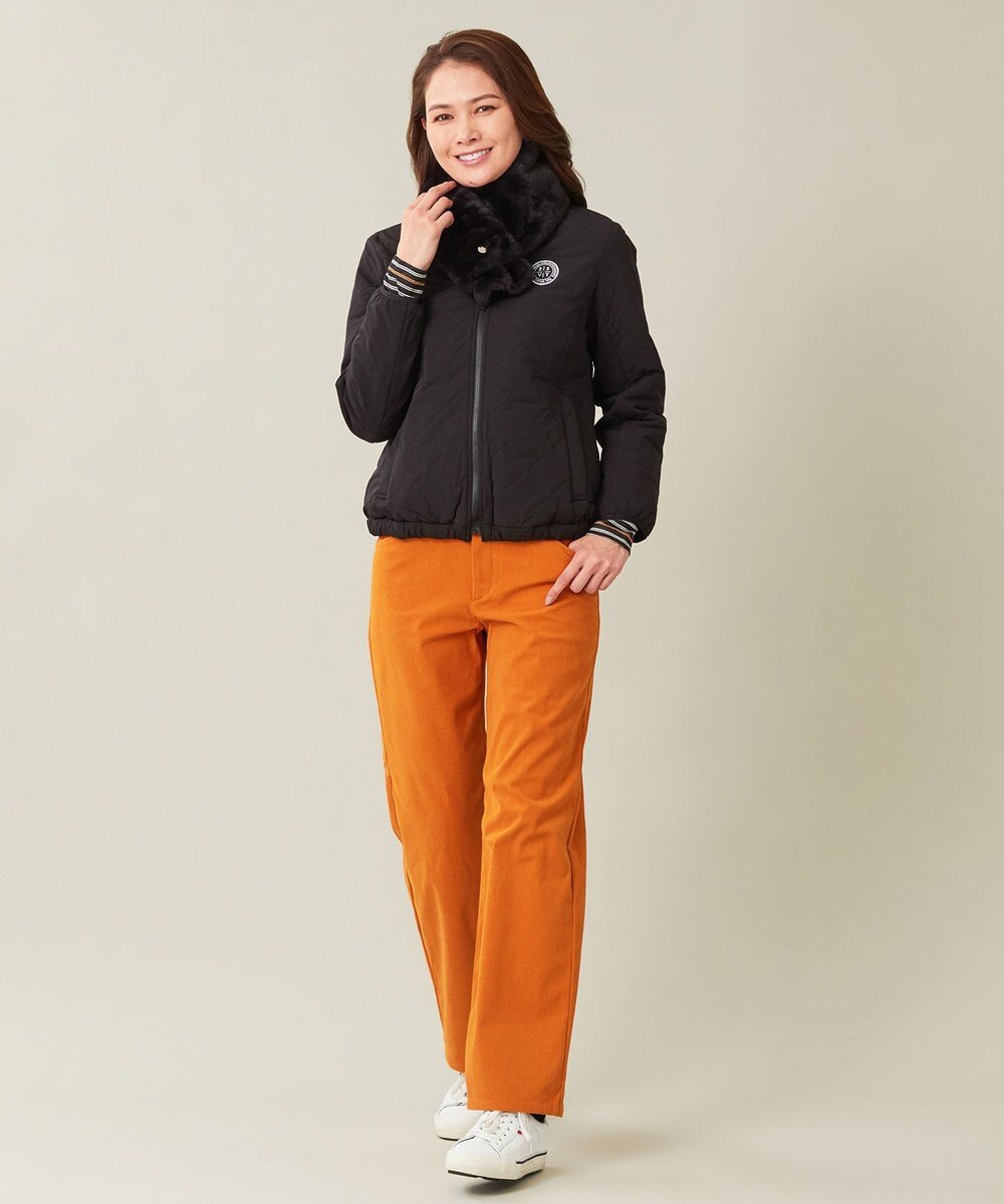 23区GOLF 【WOMEN】【ストレッチ】コーデュロイ カラーパンツ 