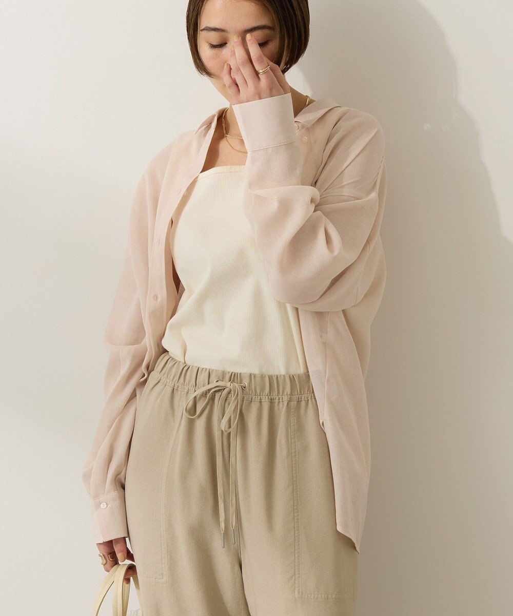 AMERICAN HOLIC シアーボイルレギュラーシャツ 