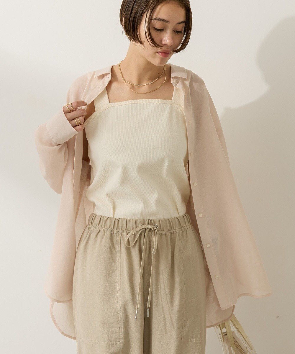 AMERICAN HOLIC シアーボイルレギュラーシャツ 