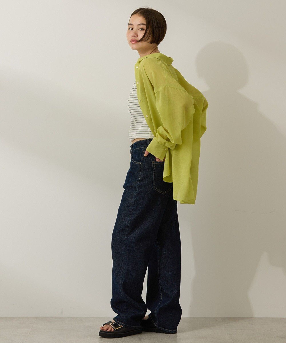 AMERICAN HOLIC シアーボイルレギュラーシャツ 