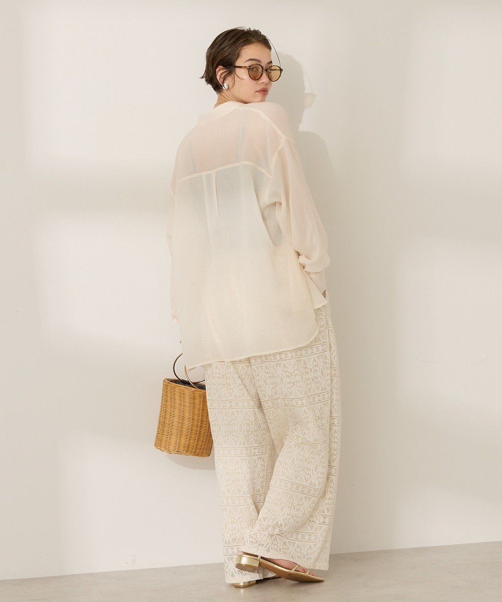 AMERICAN HOLIC シアーボイルレギュラーシャツ 