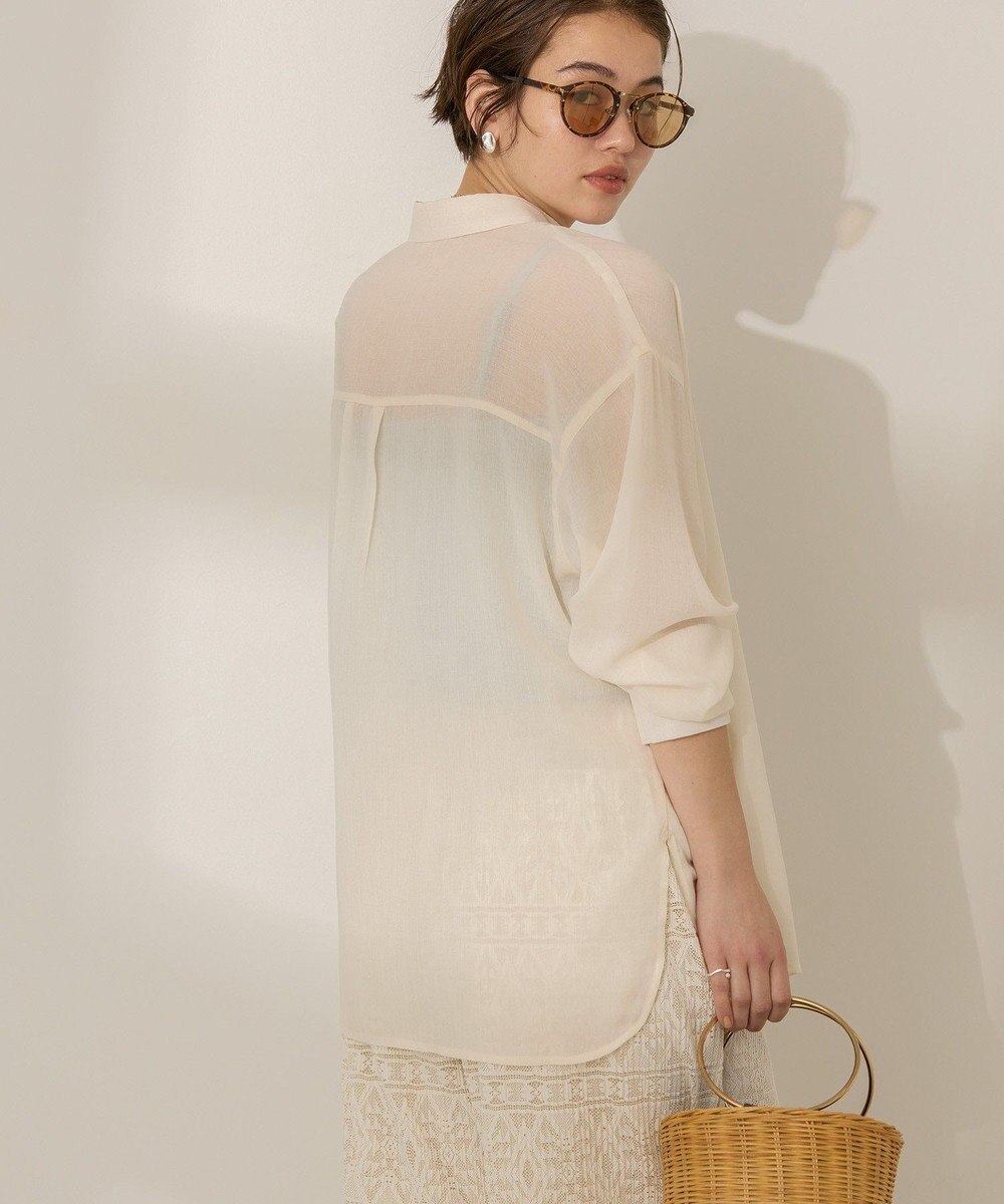 AMERICAN HOLIC シアーボイルレギュラーシャツ 