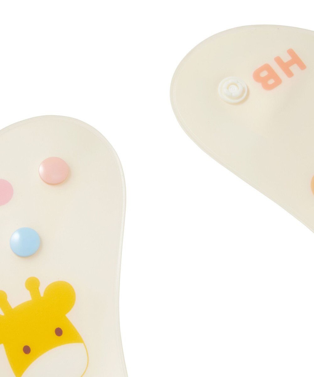 MIKI HOUSE HOT BISCUITS 総柄 お食事スタイ 