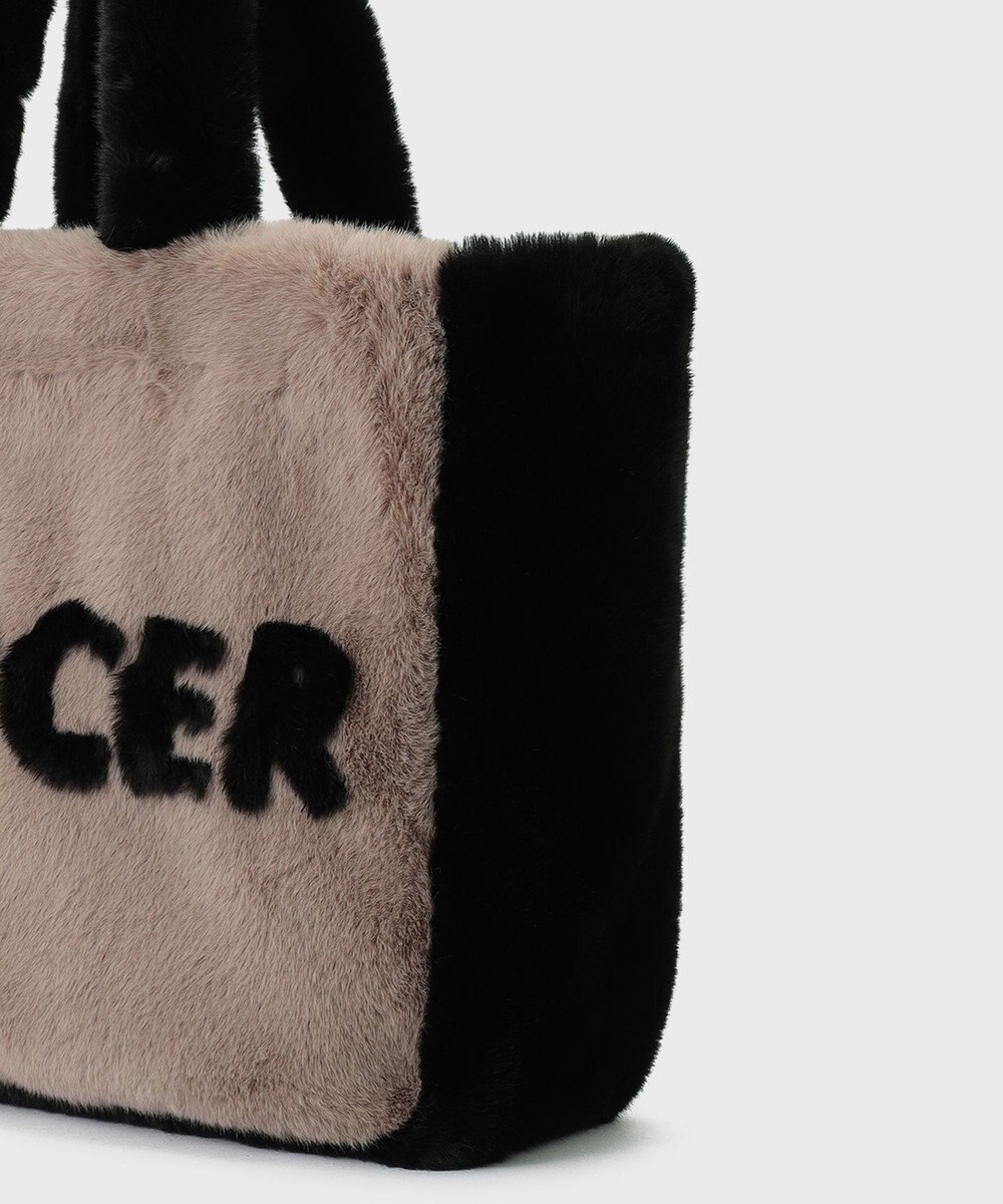 GRACE CONTINENTAL レタードファーバッグ 