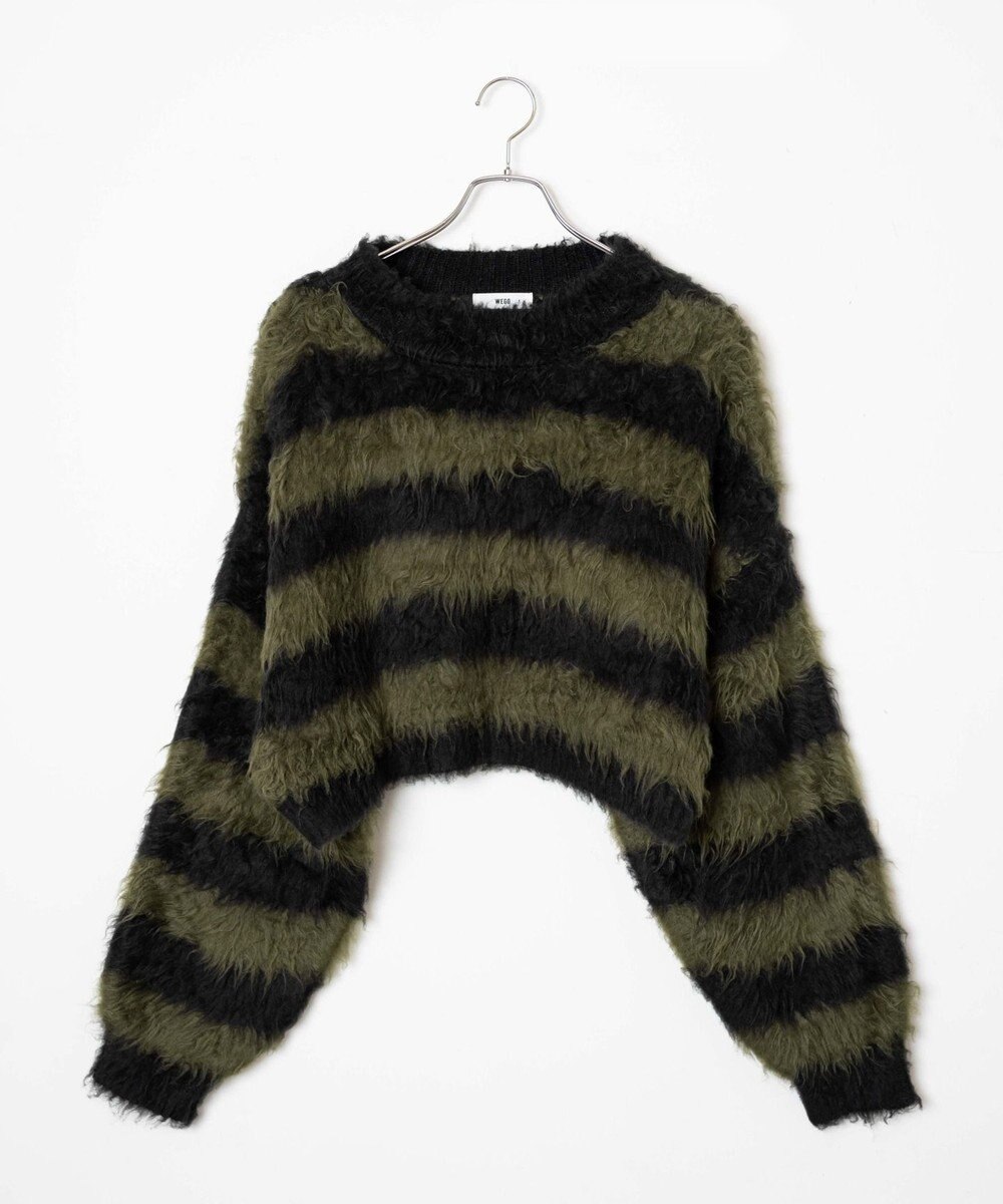 WEGO ファータッチボーダーショートプルオーバー 