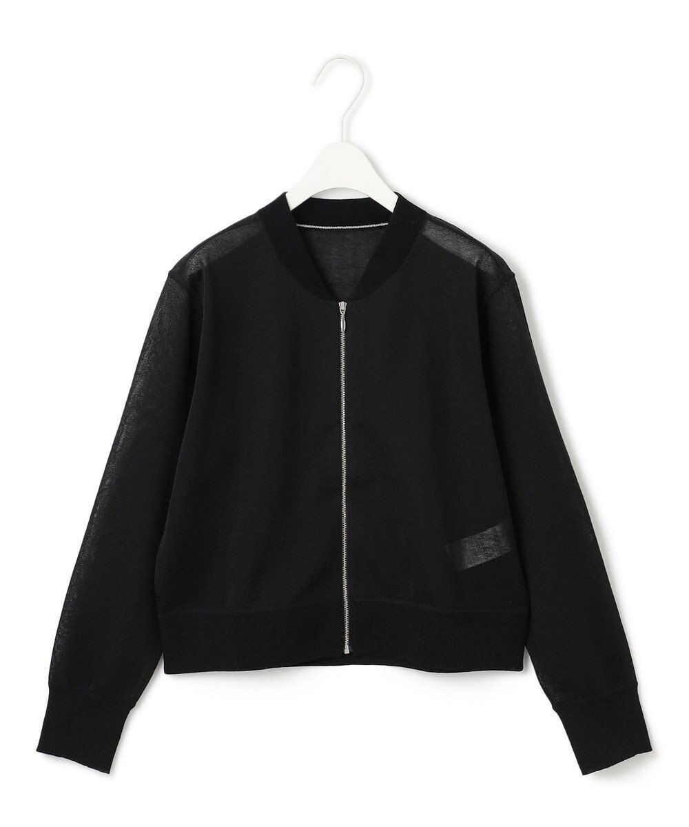 ICB 【洗える】ドライシアージップアップブルゾン 