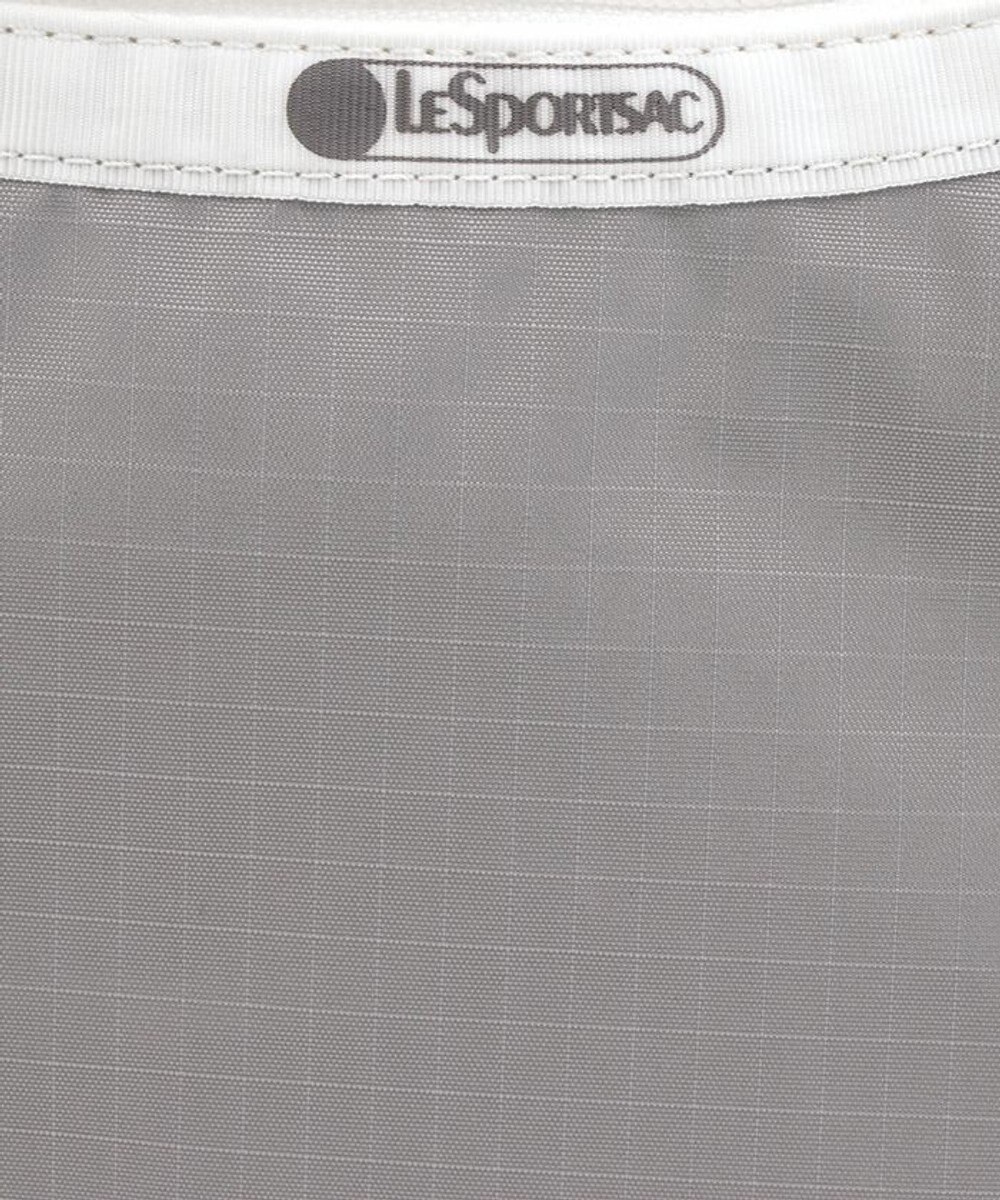 LeSportsac MINI E/W SHLDR CROSSBODY/スペクテイターピュアグレー 