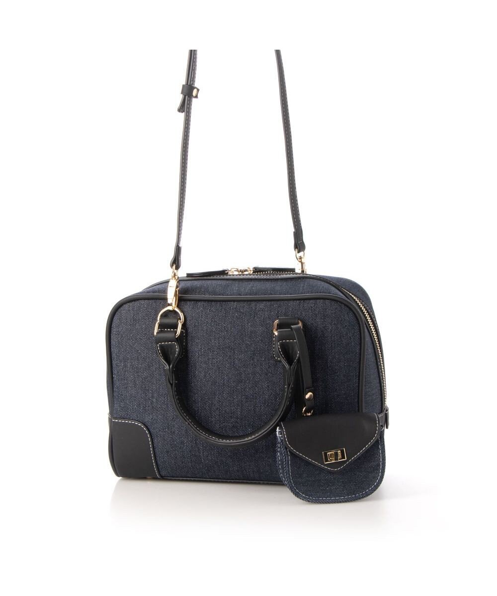 LA BAGAGERIE コットンクラシックミニボストン 