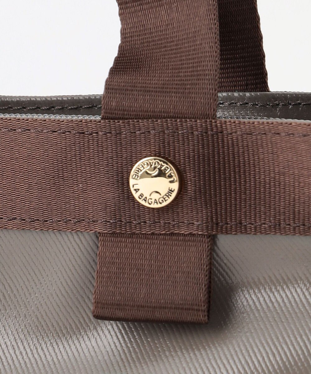 LA BAGAGERIE 【コットン×ポリウレタン】シャイニーミニマムトート 