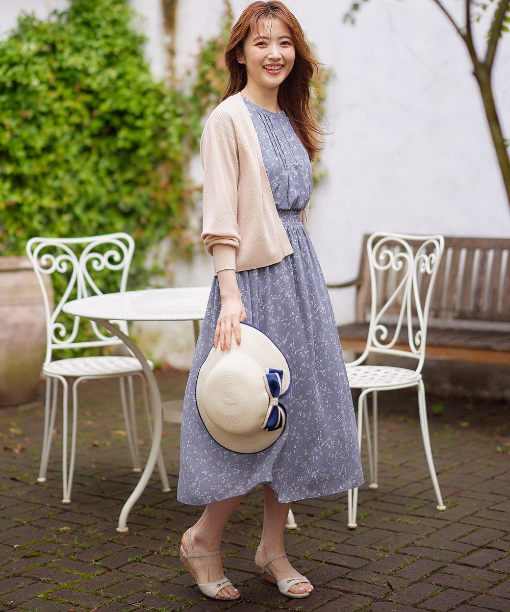 ANY SIS S 【洗える】ショートレングストッパー カーディガン 