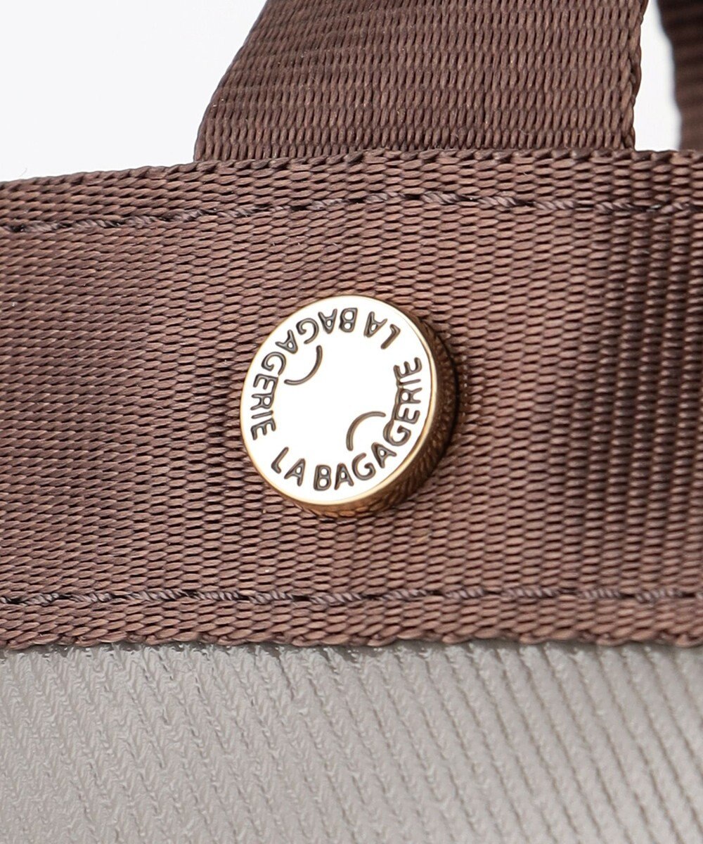 LA BAGAGERIE 【コットン×ポリウレタン】シャイニーミニマムトート 