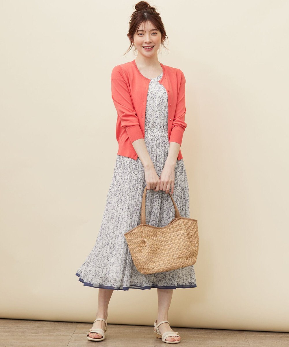 ANY SIS 【接触冷感 / UVケア】ベーシッククールタッチ カーディガン 