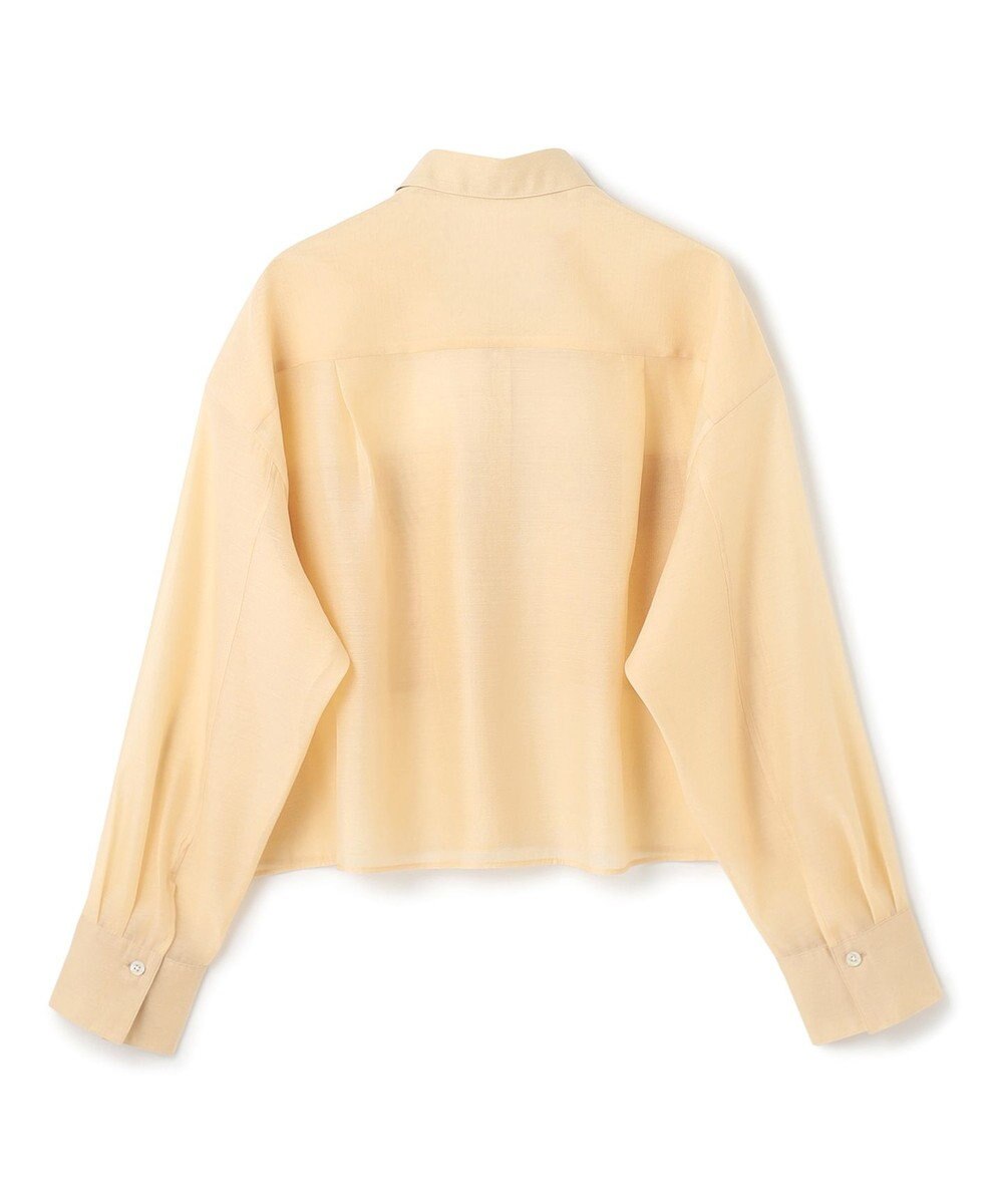 UNFILO シアークロップドシャツ 