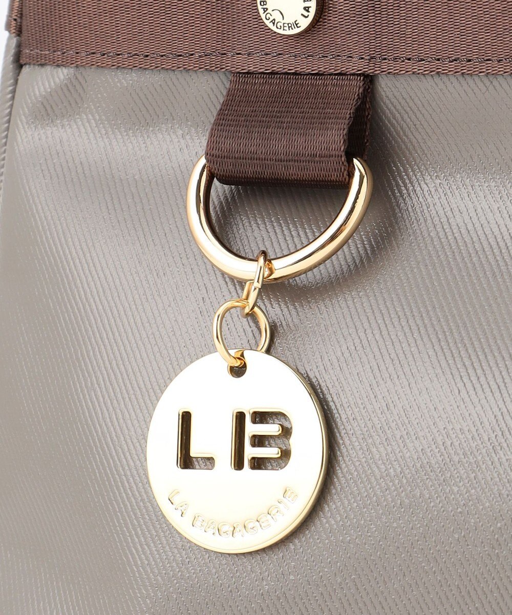 LA BAGAGERIE 【コットン×ポリウレタン】シャイニーミニマムトート 