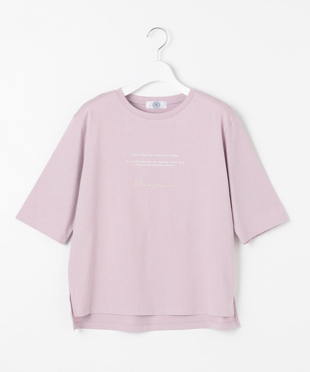 J.PRESS LADIES ロゴ Tシャツ 