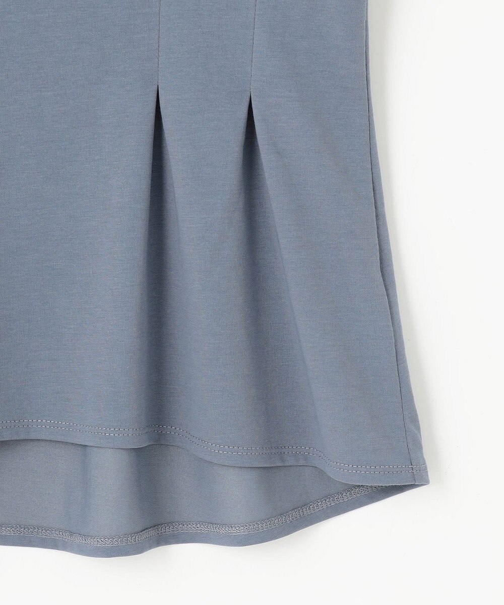 ANY SIS L 【UVケア・接触冷感】汗ジミ防止加工ペプラム カットソー 