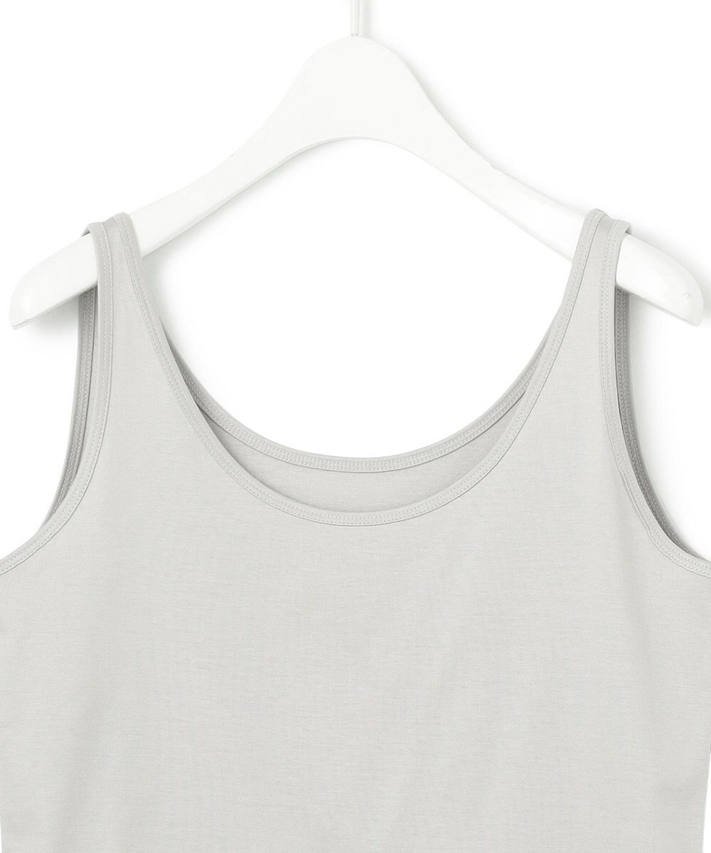 ICB 【洗える】 コットンリヨセルスムース タンクトップ 