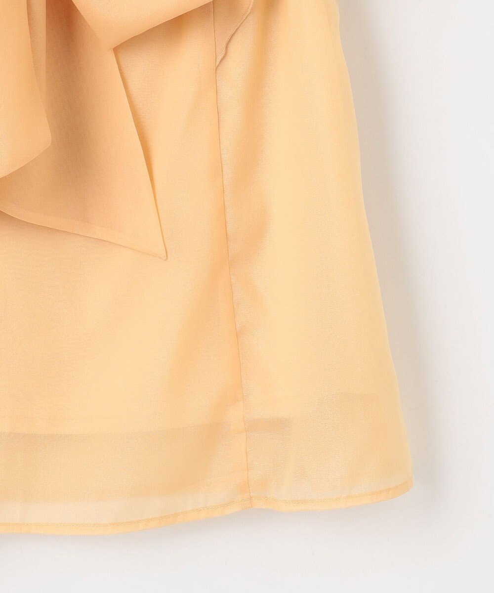 Feroux リボンタイフリルブラウス 