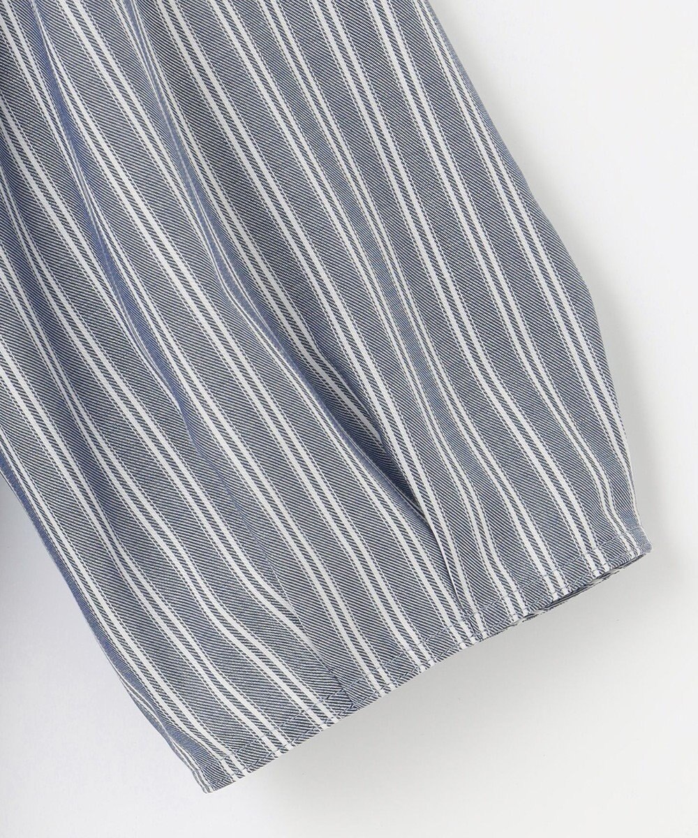 J.PRESS LADIES 【洗える】ウォッシャブルキュプラツイル タックスリーブ ブラウス 