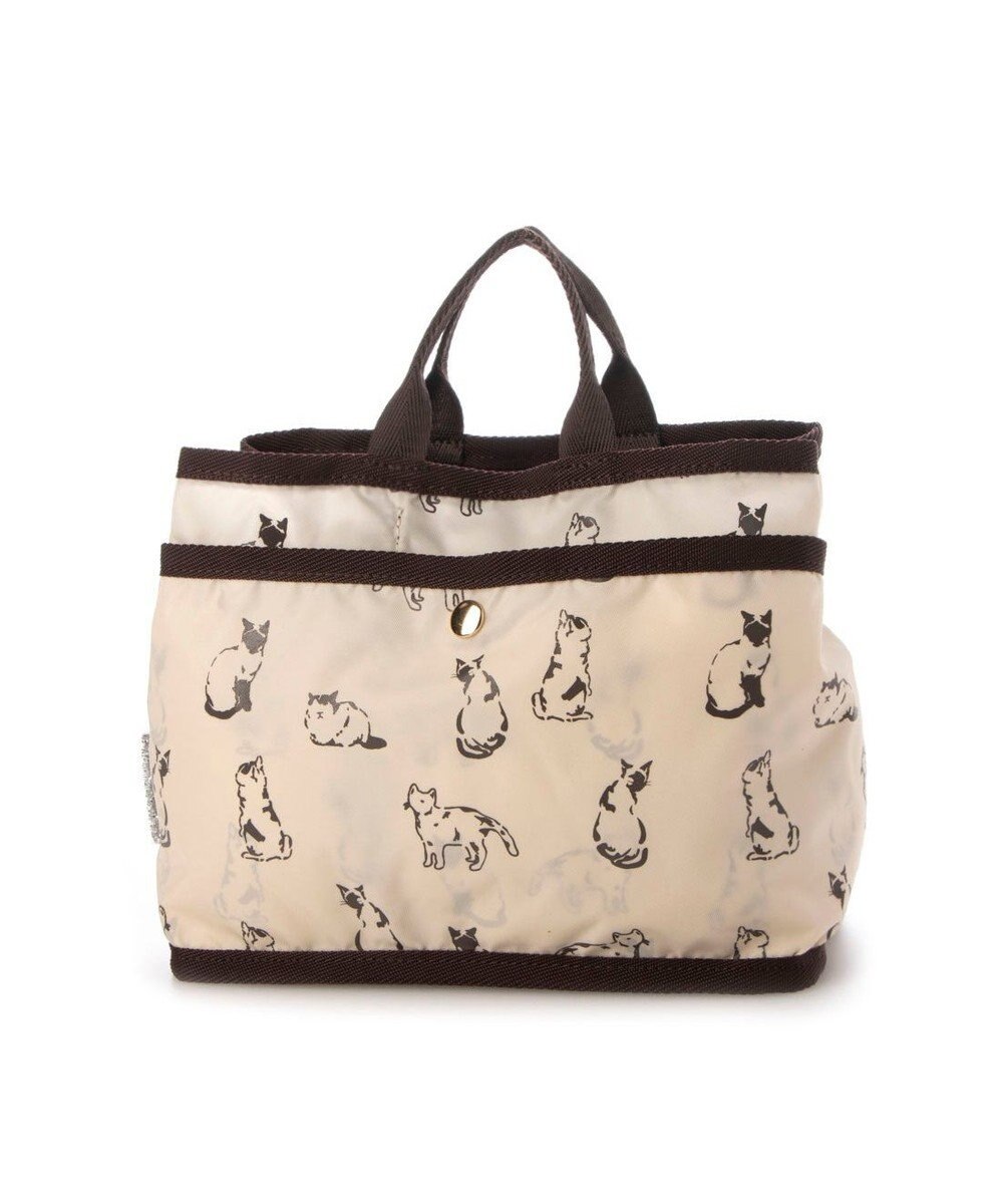 UNBILLION カシュカシュ cachecache / キャットプリントバッグインバッグ 