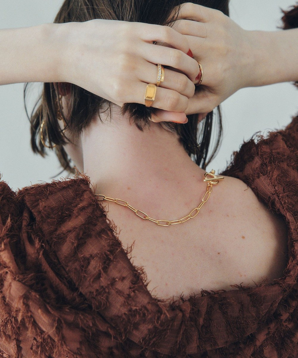 YECCA VECCA チェーンMIXチョーカー 