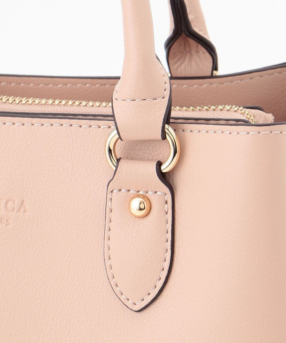 LA BAGAGERIE 【MONICA】スクエア2WAYハンドバッグ 