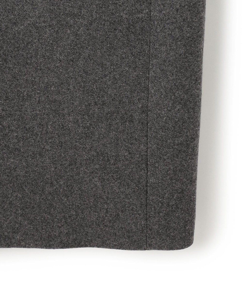 uncrave ライトメルトン ロングチェスターコート 