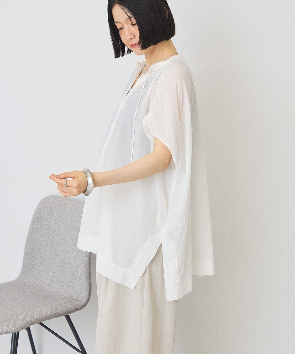 AMERICAN HOLIC フレンチスリーブスキッパーブラウス 