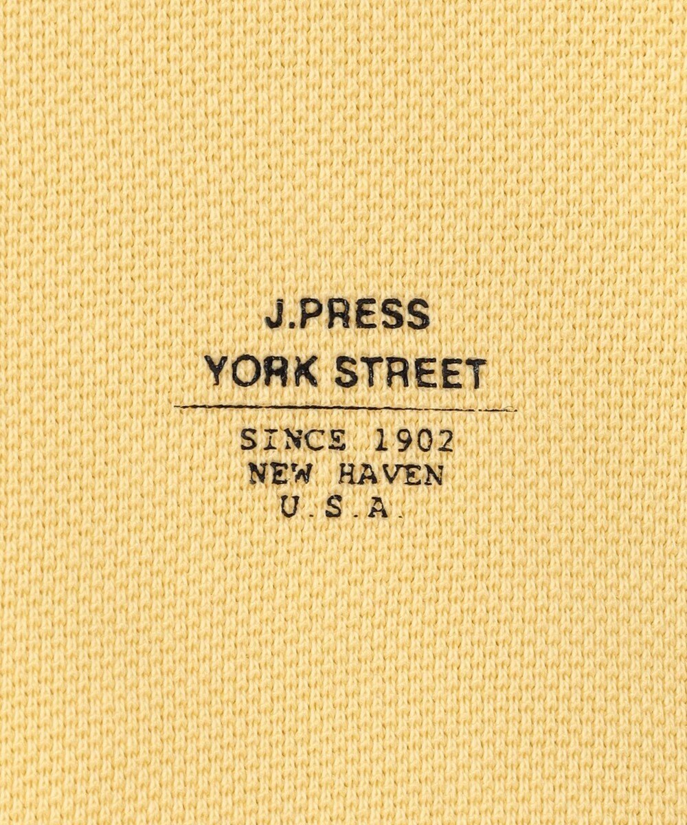J.PRESS YORK STREET 【UNISEX】ブルドックワッペン カノコ ポロシャツ 