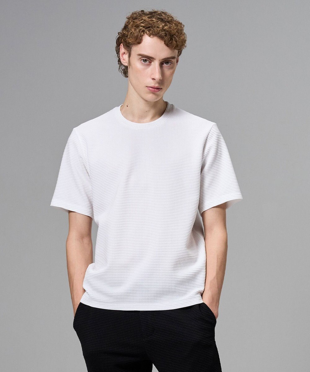 JOSEPH HOMME 【オリジナル素材 】ライトタックジャージー   クルーネックＴシャツ 
