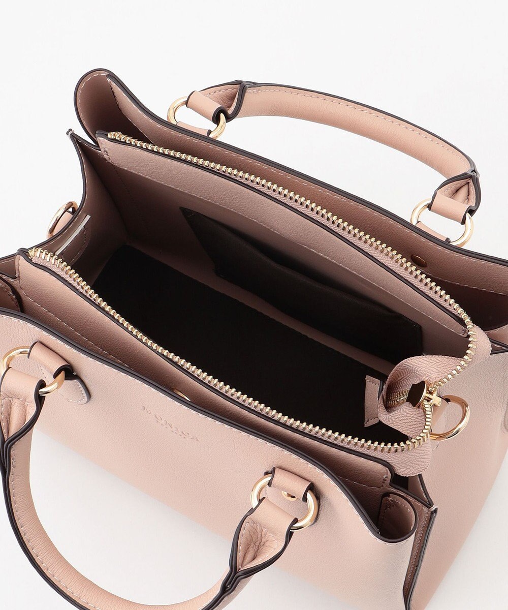 LA BAGAGERIE 【MONICA】スクエア2WAYハンドバッグ 