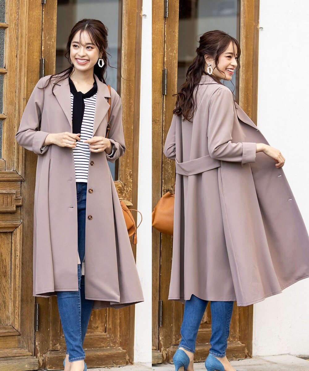 洗える 大人女性が選ぶバックドレープチェスターコート Tiaclasse ファッション通販 公式通販 オンワード クローゼット 洗える 大人女性が選ぶバックドレープチェスターコート Tiaclasse ファッション通販 公式通販 オンワード クローゼット