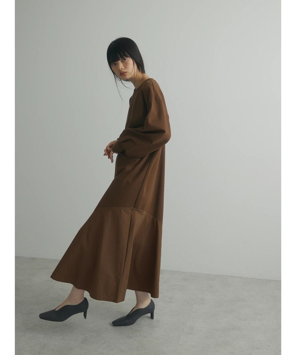 Green Parks armonia．布帛切り替えポンチワンピース 