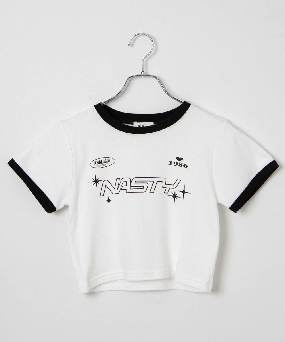 WEGO デザインプリントチビＴ 