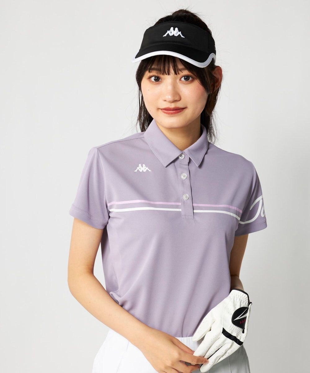 FILA GOLF／marie claire 【Kappa】切り替え半袖ポロシャツ 