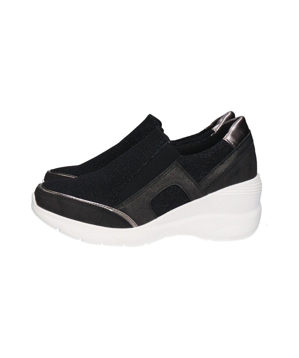 Bridget Birkin 【Round About】ヒールアップスリッポンスニーカー 