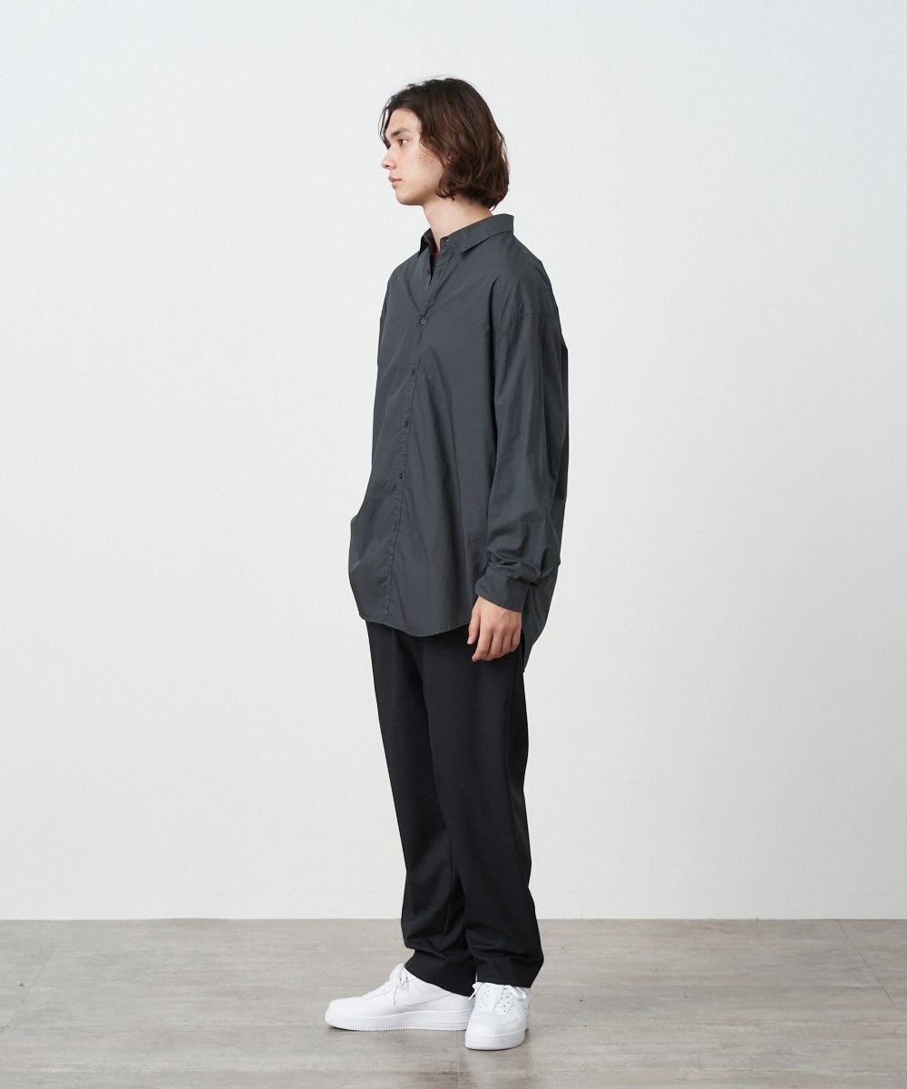 ATON COTTON LAWN | オーバーサイズシャツ - UNISEX 