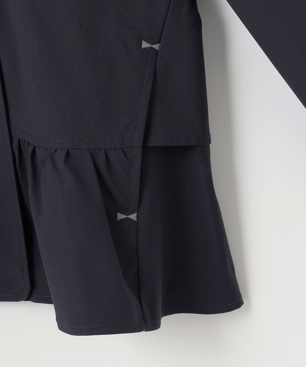 組曲 KIDS 【110-140㎝】【撥水】フリル マウンパ 