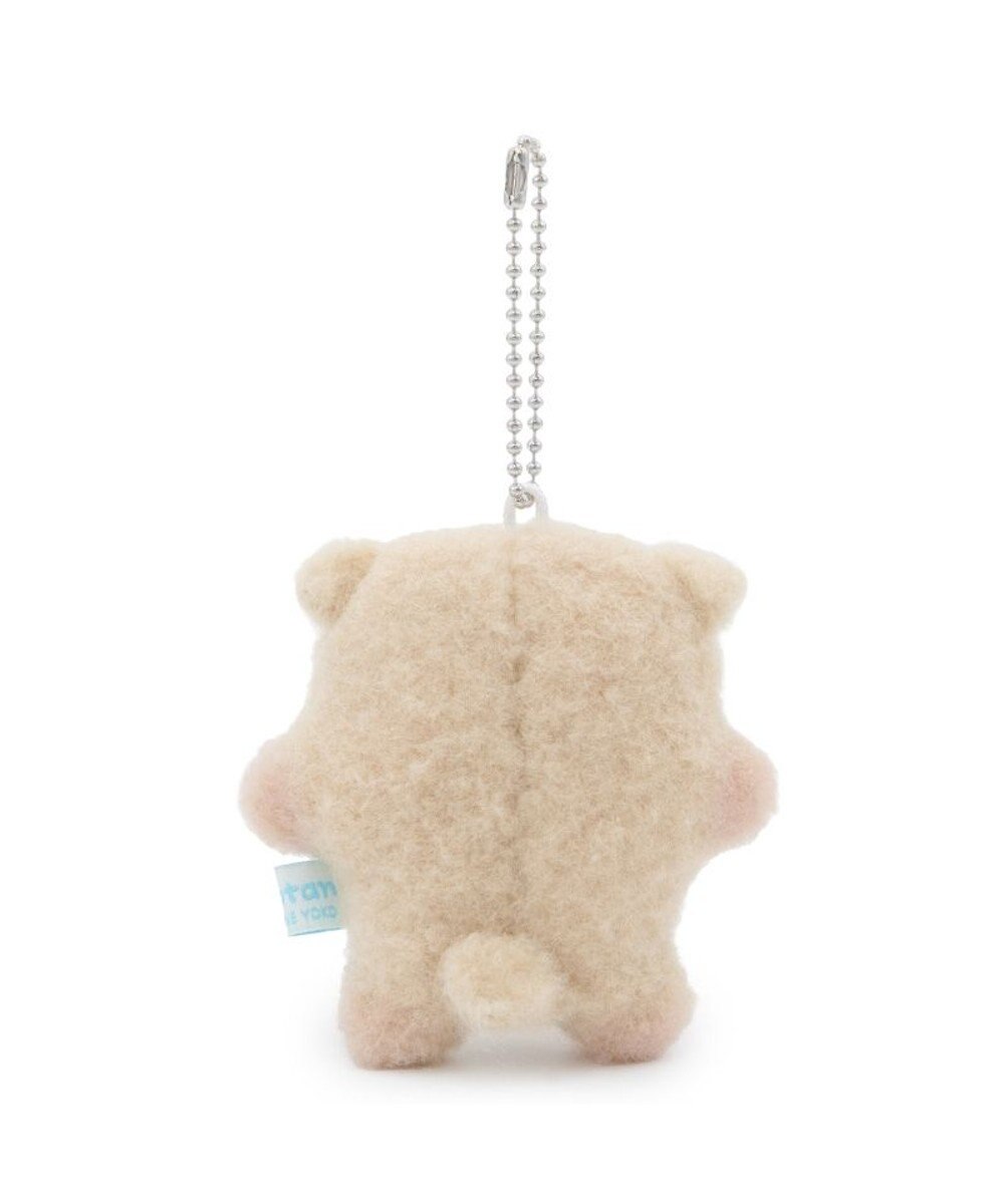 Mother garden しろたん フラットチーク キーホルダー 《らっこいぬ》 単品 