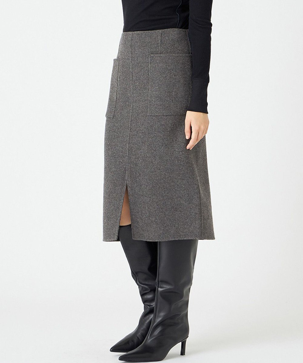 BEIGE， THOUIN / Iラインスカート 