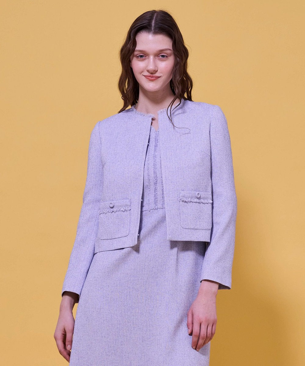 TOCCA FROST MIST TWEED ジャケット 