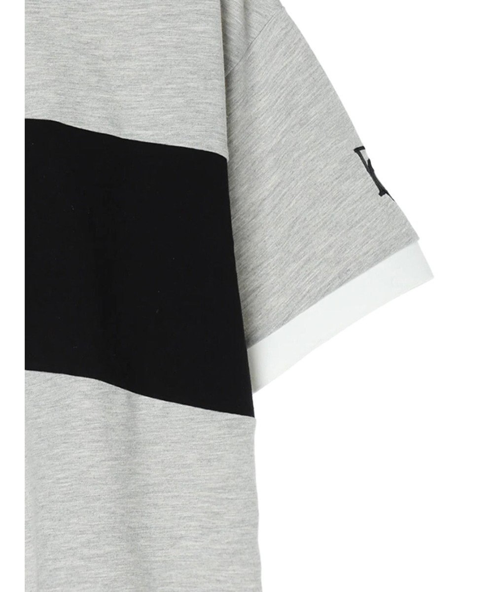 Green Parks ＥＧＯＩＳＴ　ロゴ刺しゅうラガーシャツ 