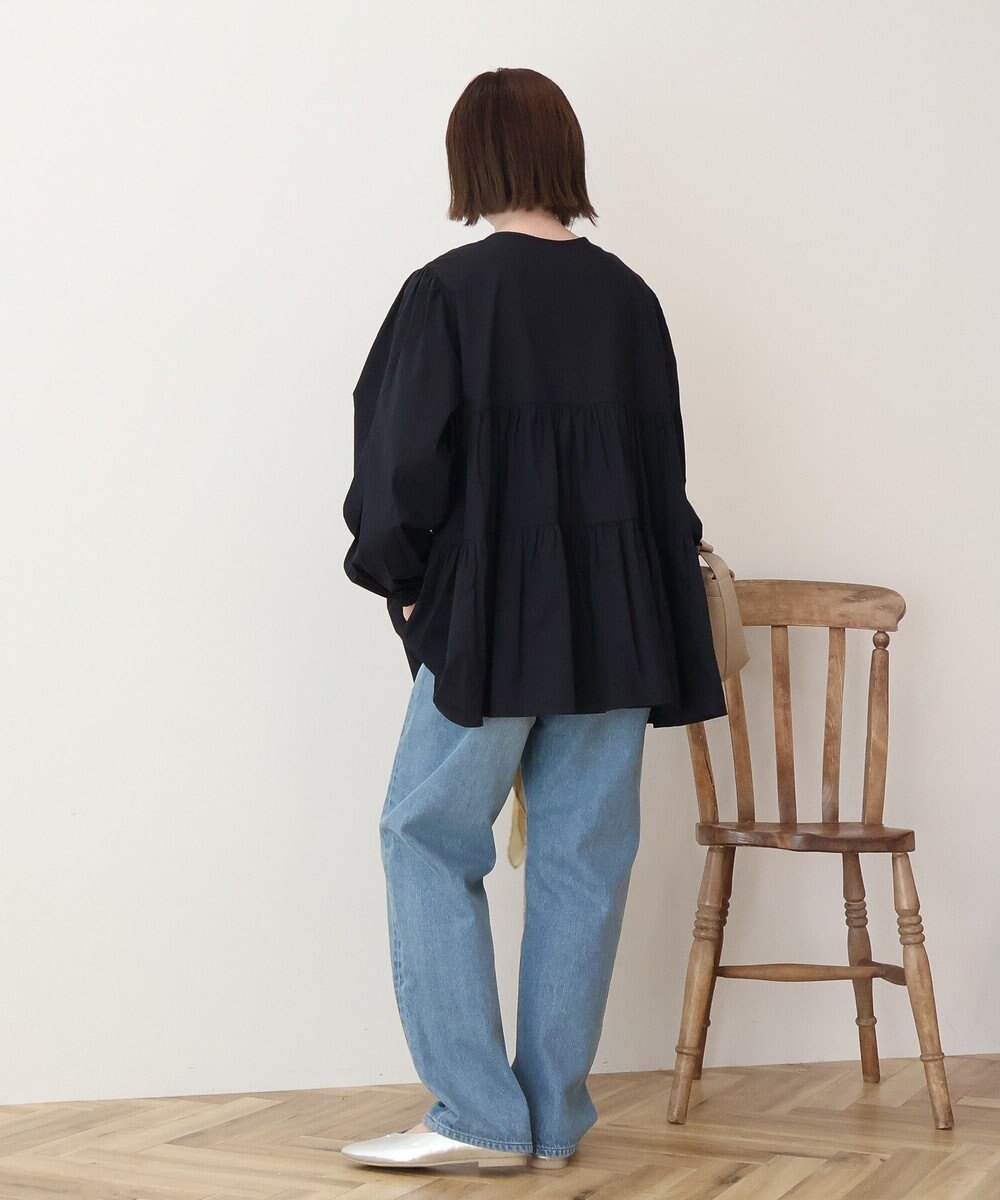 AMERICAN HOLIC 【先行予約】【WEB限定】ティアードギャザーブラウス 