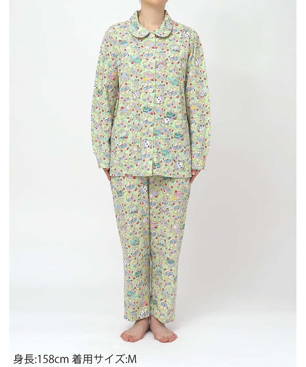 tsumori chisato SLEEP ツモリチサト パジャマ 綿100%(本体) 天竺素材 長袖 9分丈 レディース UDX592 /ワコール 