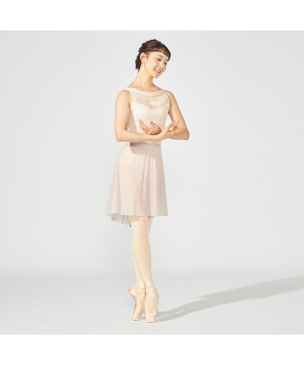 Chacott ノースリーブレオタード 