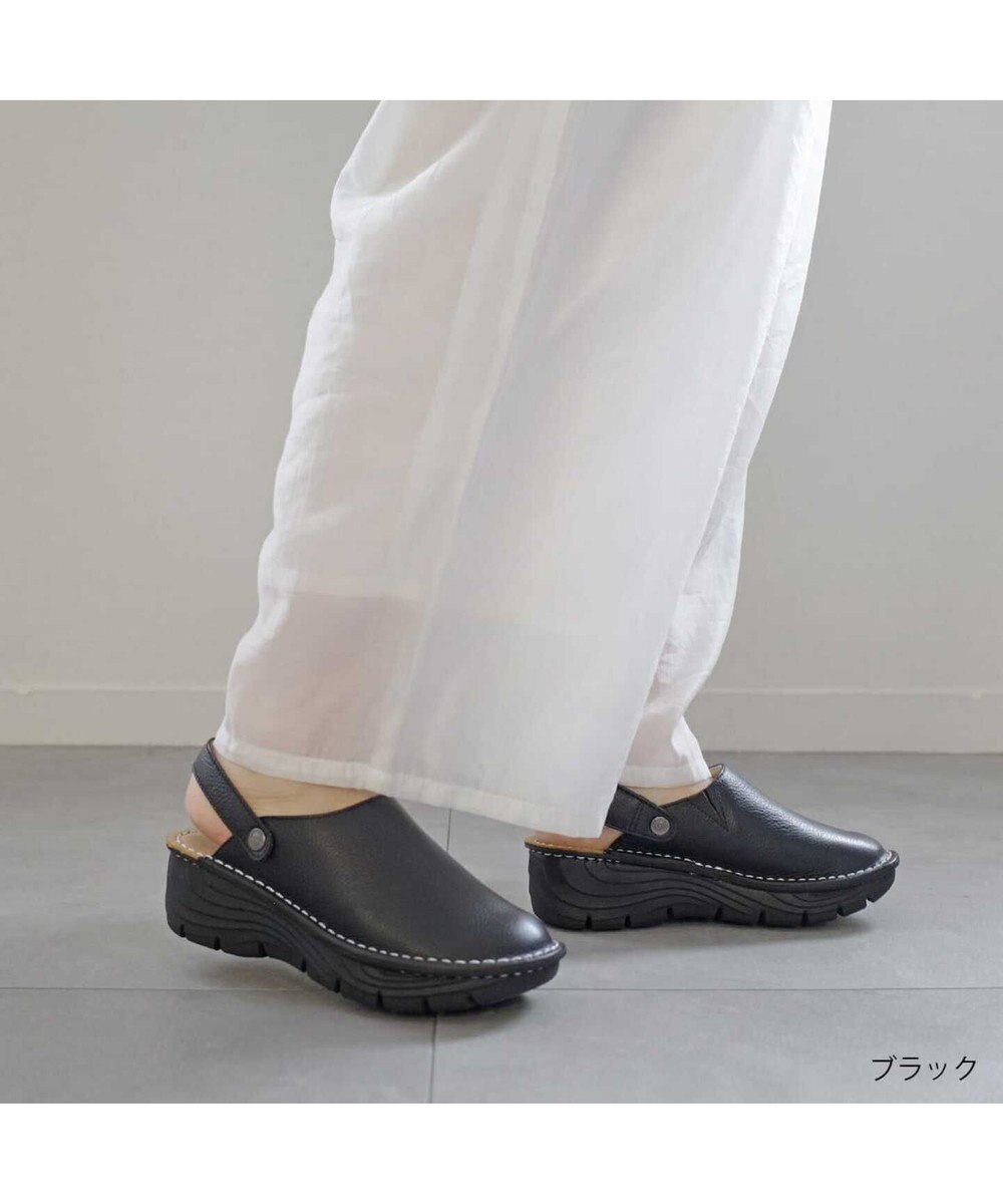 Pointer 本革2WAYサボサンダル 